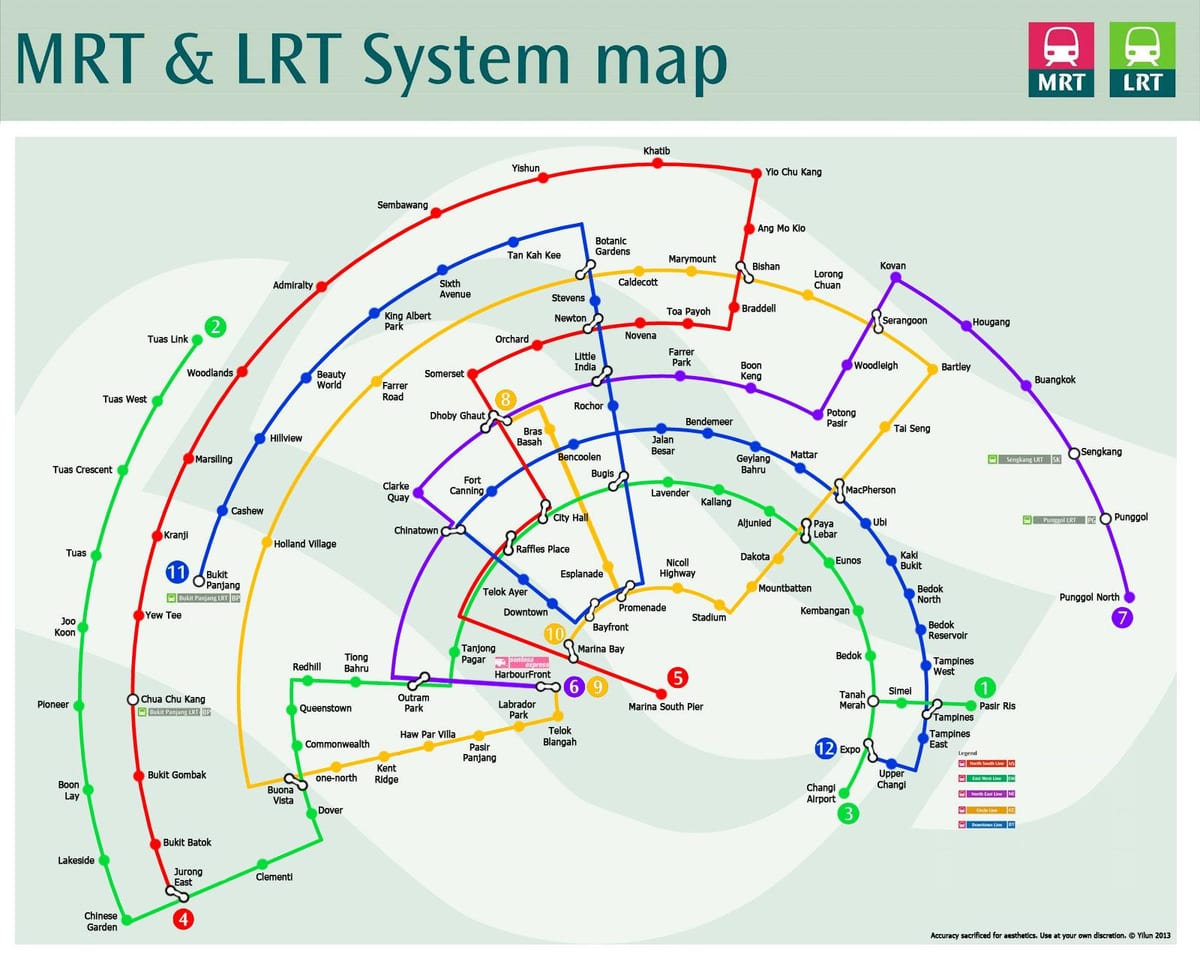 mrt-Linie Karte malaysia