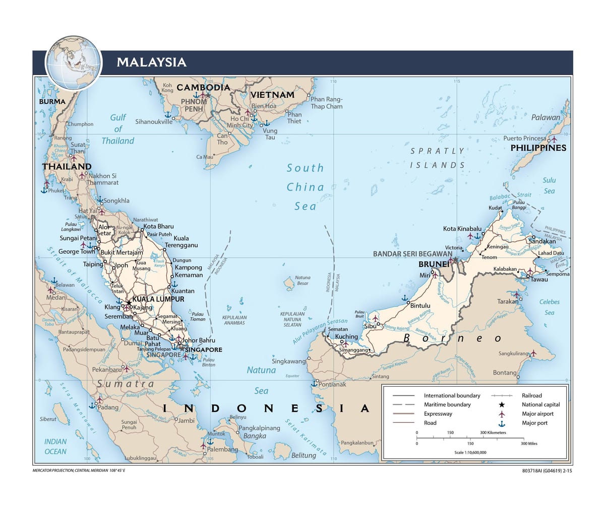 malaysische Häfen anzeigen