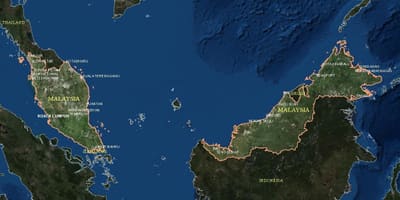 Anzeigen von live-Karte malaysia