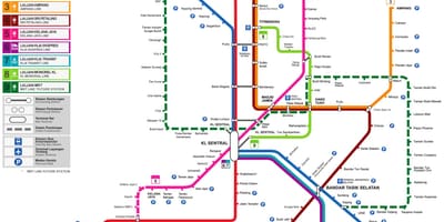 Transit-Karte malaysia